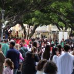 Easter morning reflection in Almoradi.