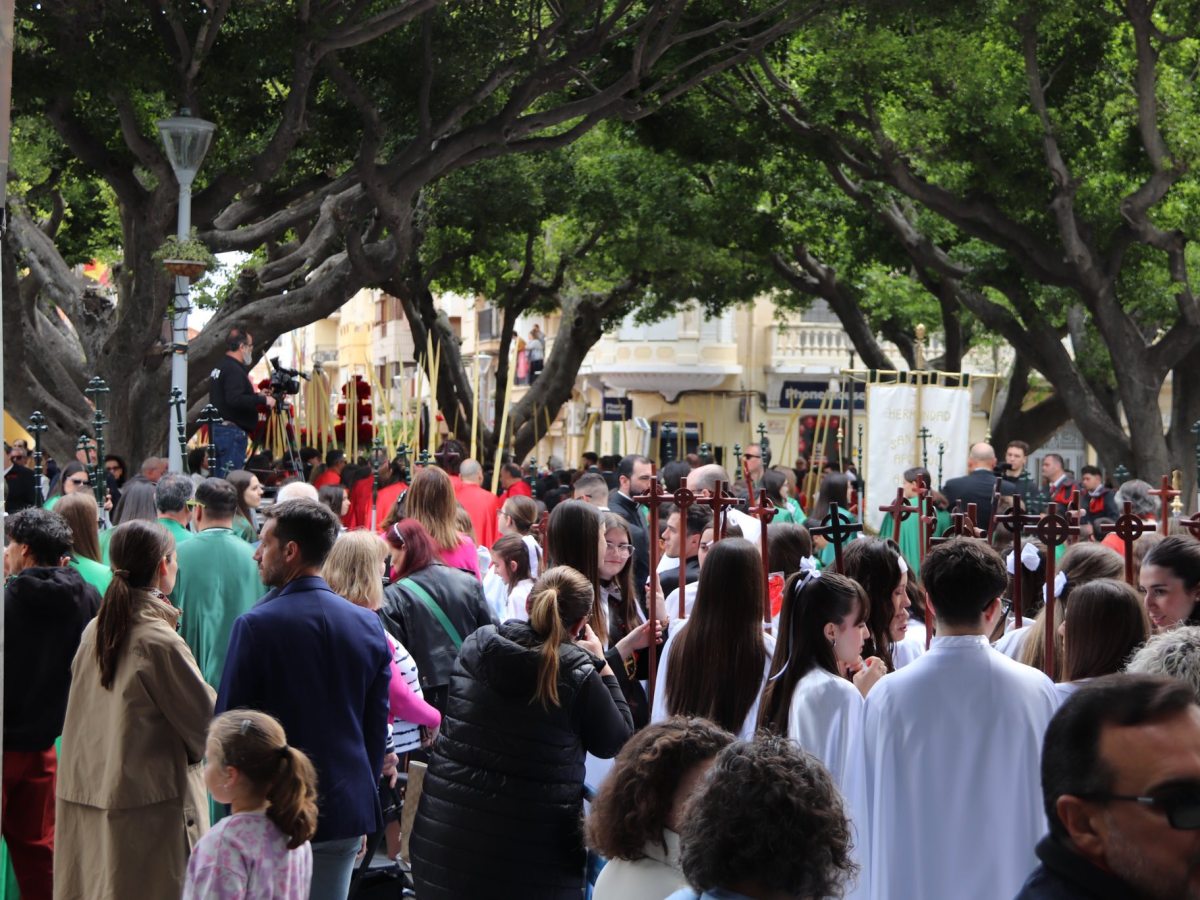 Easter morning reflection in Almoradi.